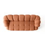 Atelier Del Sofa Octavio - Sofá de 3 plazas Rojo teja